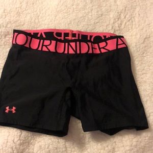 Under Armour spandex shorts